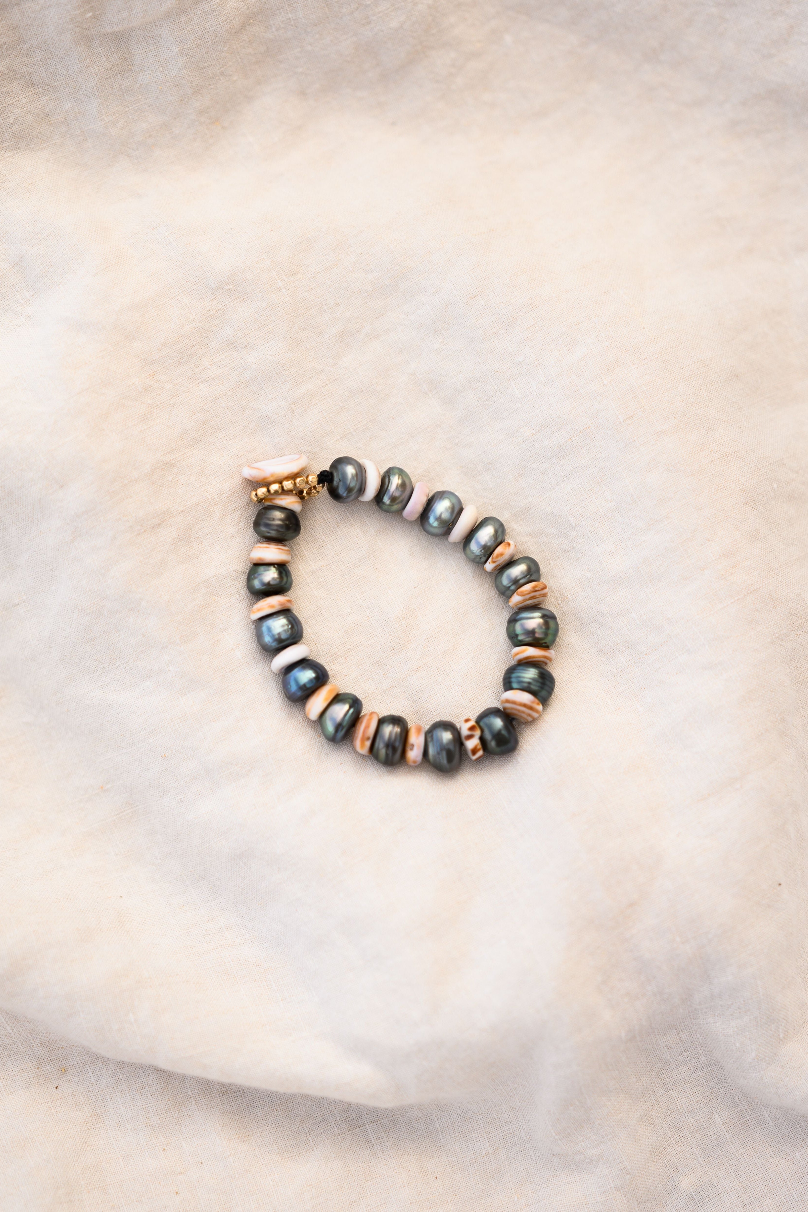 The Puka Pearl Bracelet