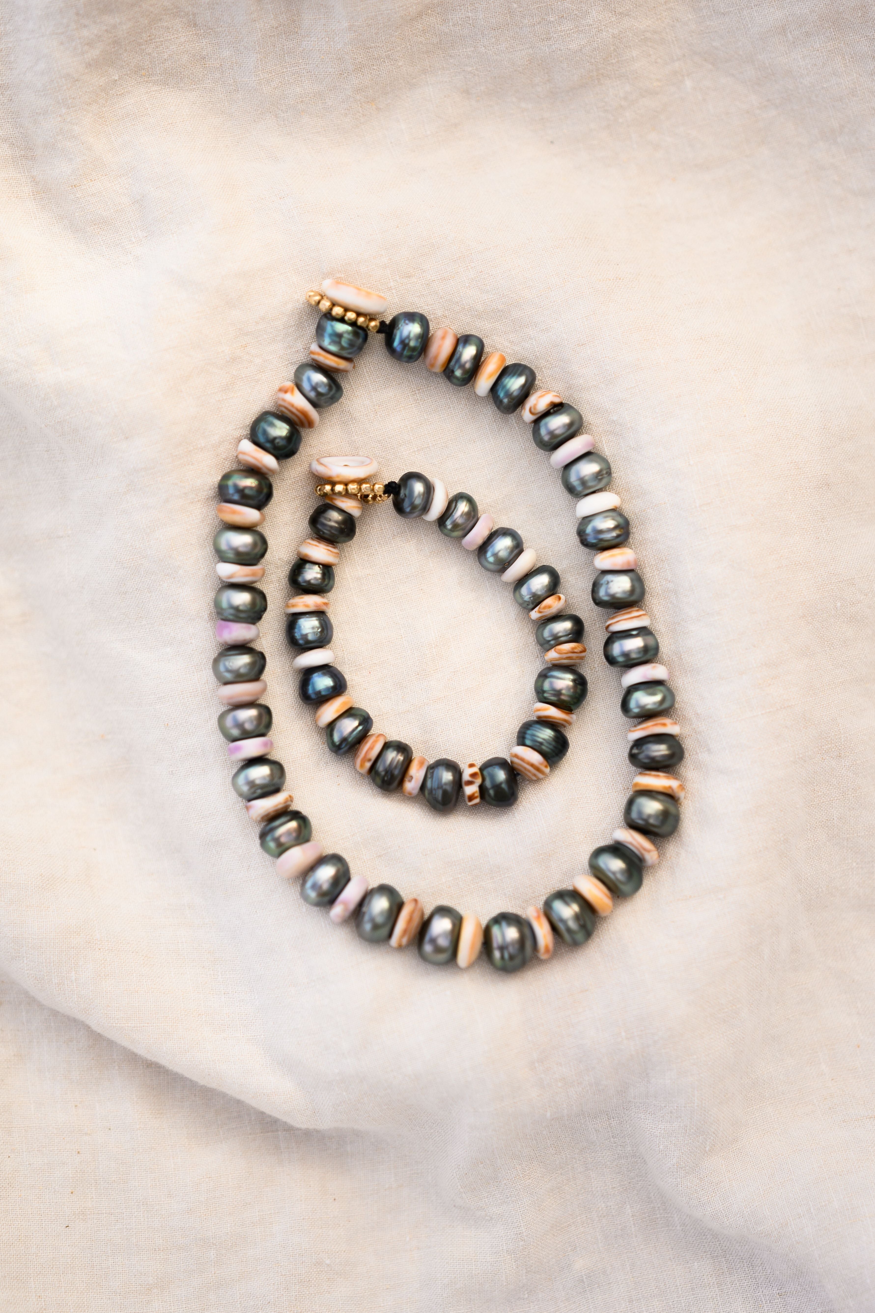 The Puka Pearl Bracelet