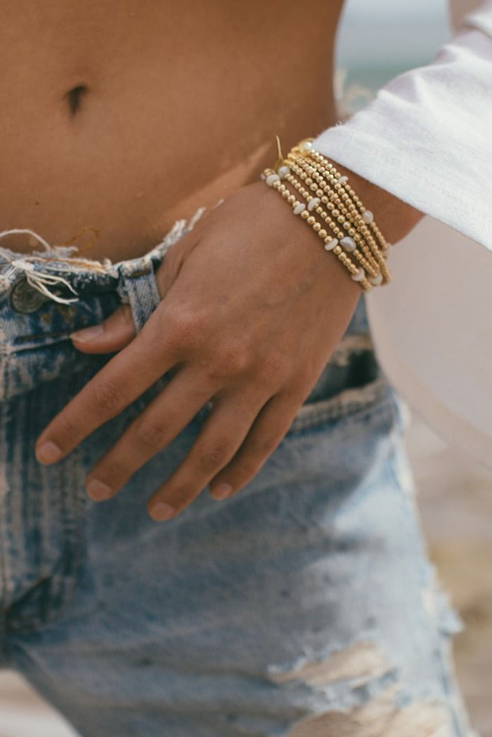 The Freshwater Keshi & Puka Stretch