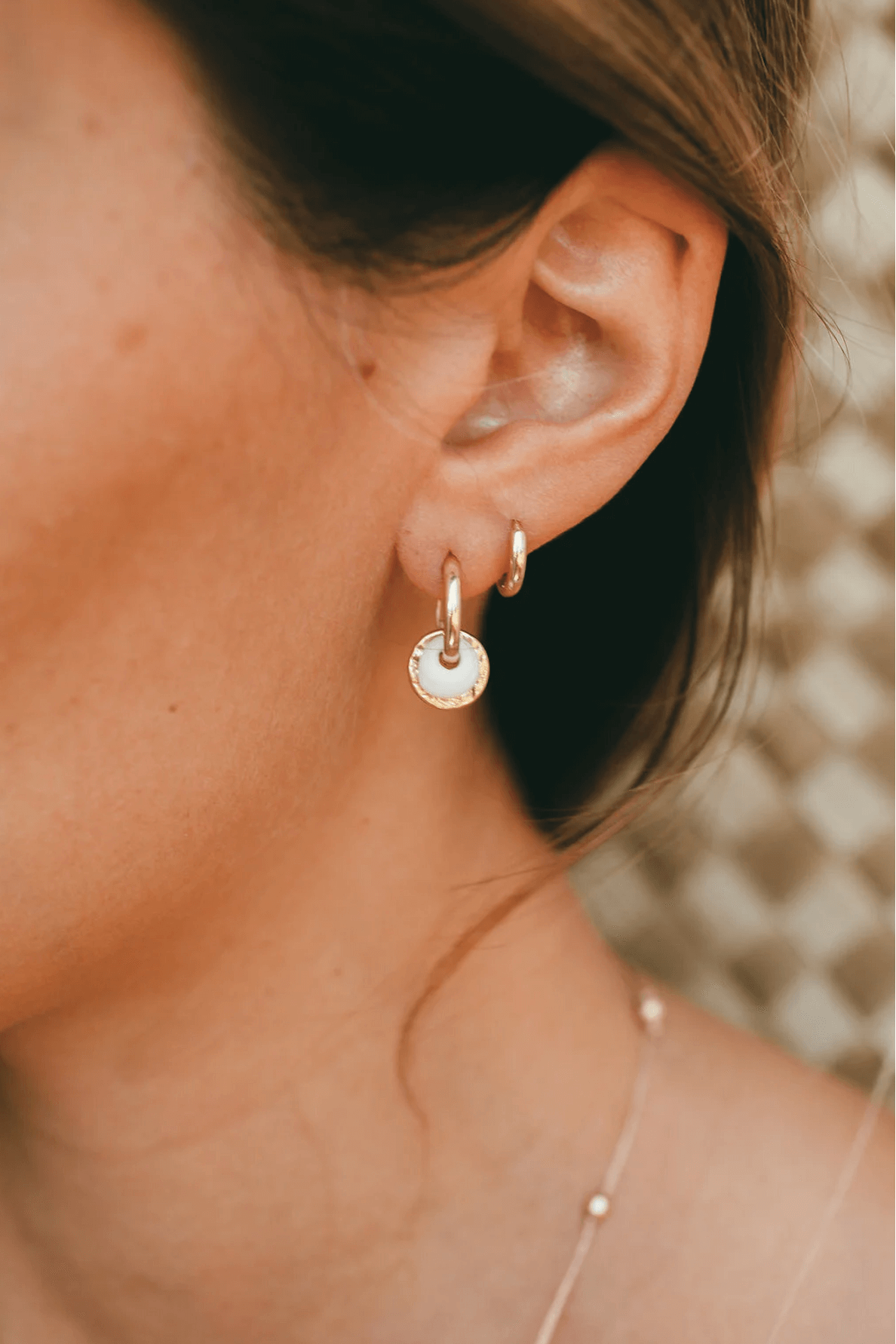 The Petite Gold Hoop